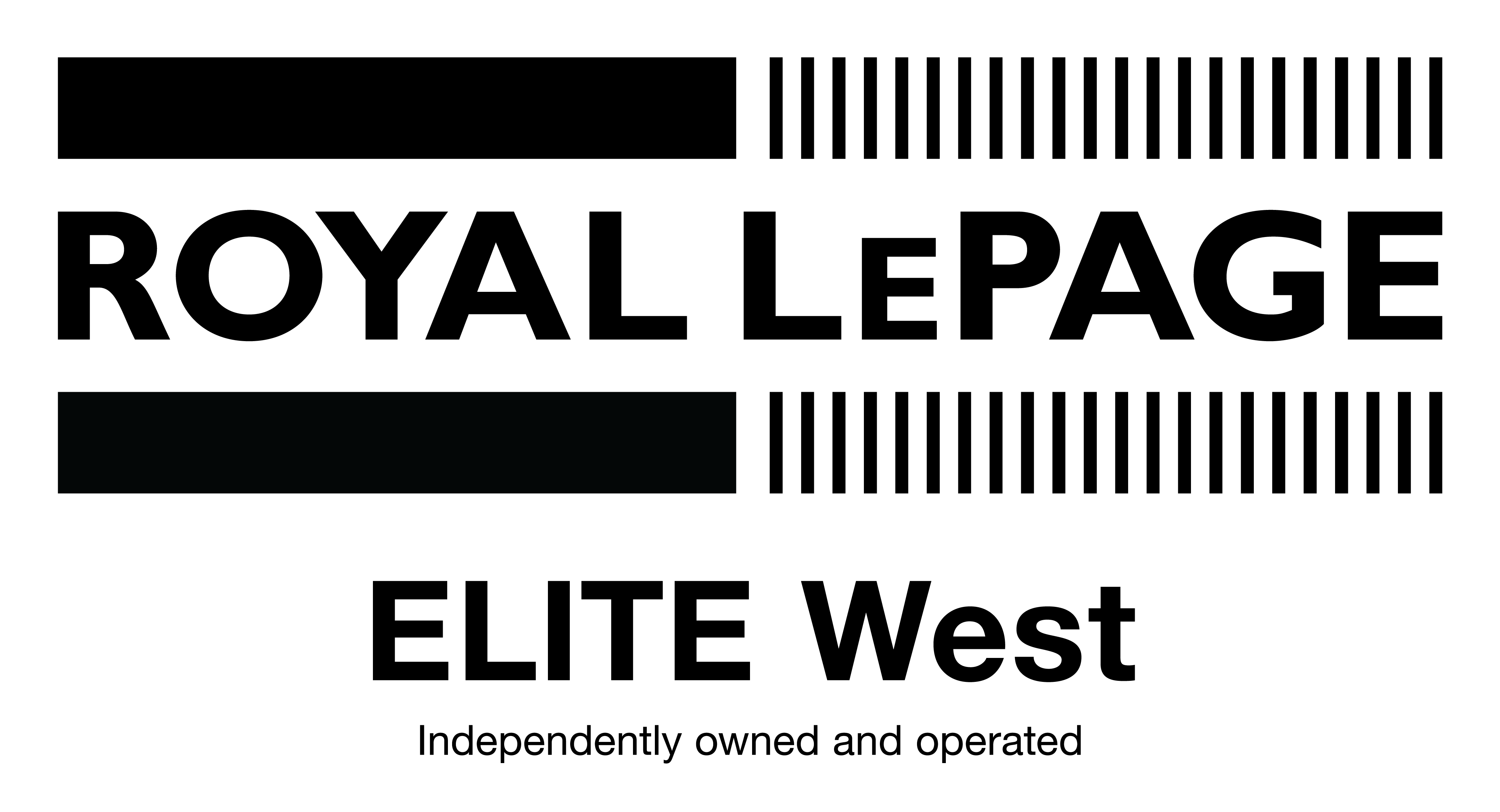 Royal LePage Logo with text - Black without White BG